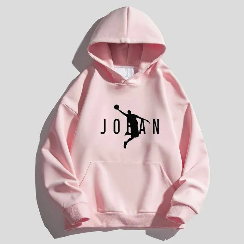 Jordan Men's Sports Brand Hoodie Sports Cotton Fleece Autumn Winter Pullovers Hip Hop Sweatshirts Male Hoodie