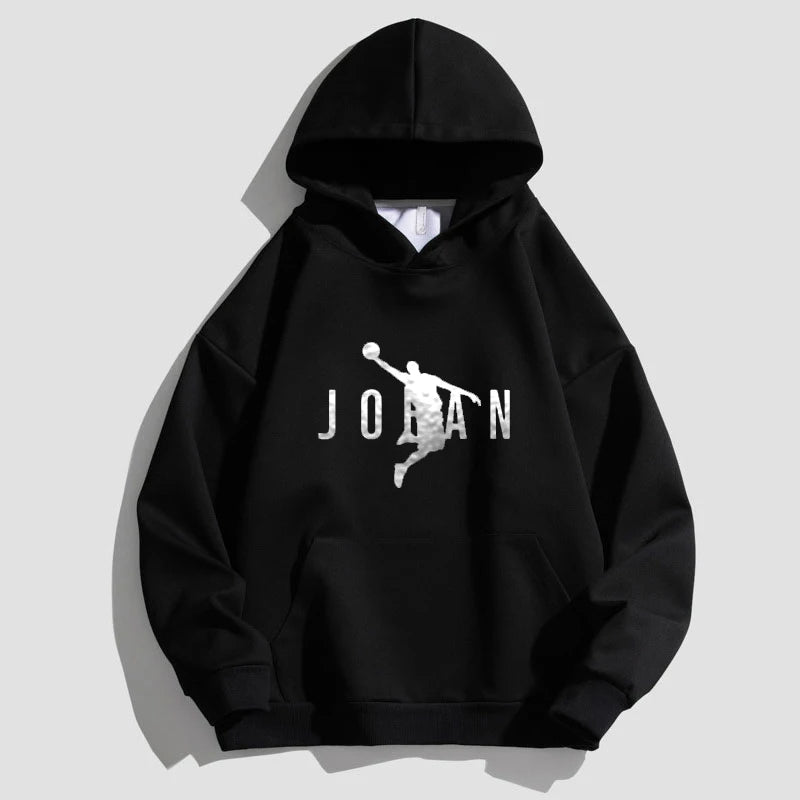 Jordan Men's Sports Brand Hoodie Sports Cotton Fleece Autumn Winter Pullovers Hip Hop Sweatshirts Male Hoodie