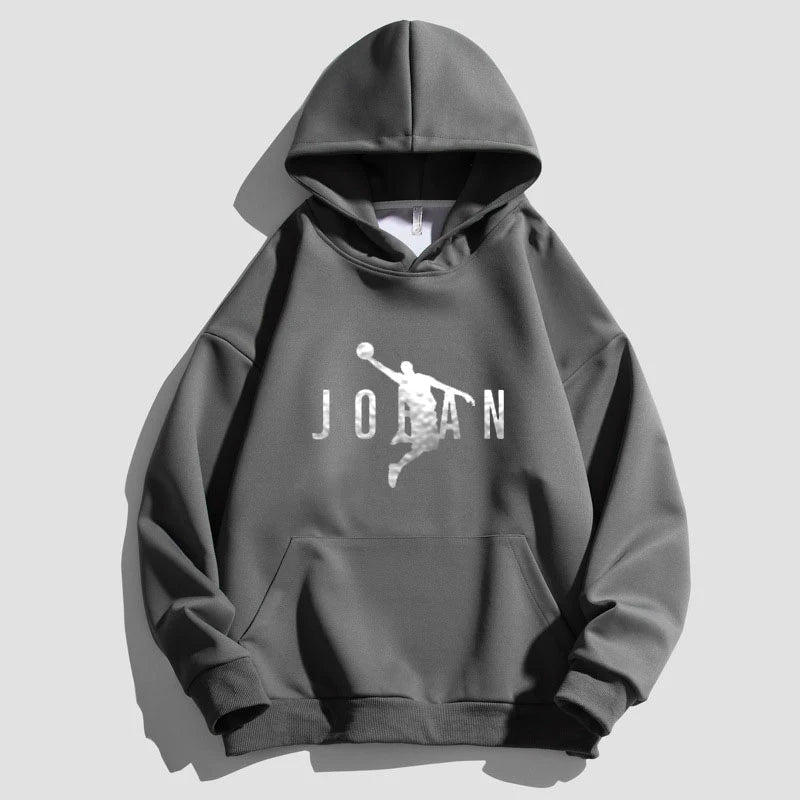 Jordan Men's Sports Brand Hoodie Sports Cotton Fleece Autumn Winter Pullovers Hip Hop Sweatshirts Male Hoodie