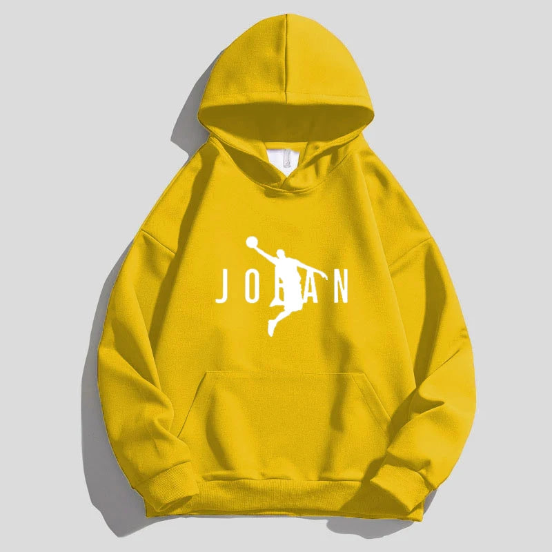 Jordan Men's Sports Brand Hoodie Sports Cotton Fleece Autumn Winter Pullovers Hip Hop Sweatshirts Male Hoodie