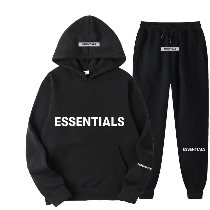 ESSENTIALS HOODIE SET Men's and Women's Sweatshirt