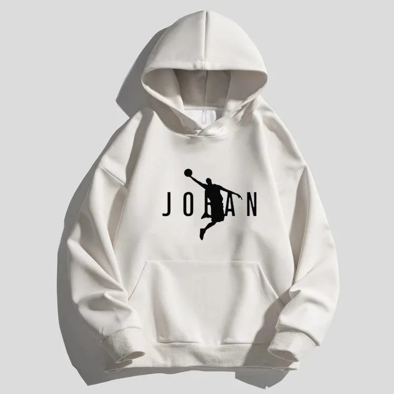 Jordan Men's Sports Brand Hoodie Sports Cotton Fleece Autumn Winter Pullovers Hip Hop Sweatshirts Male Hoodie